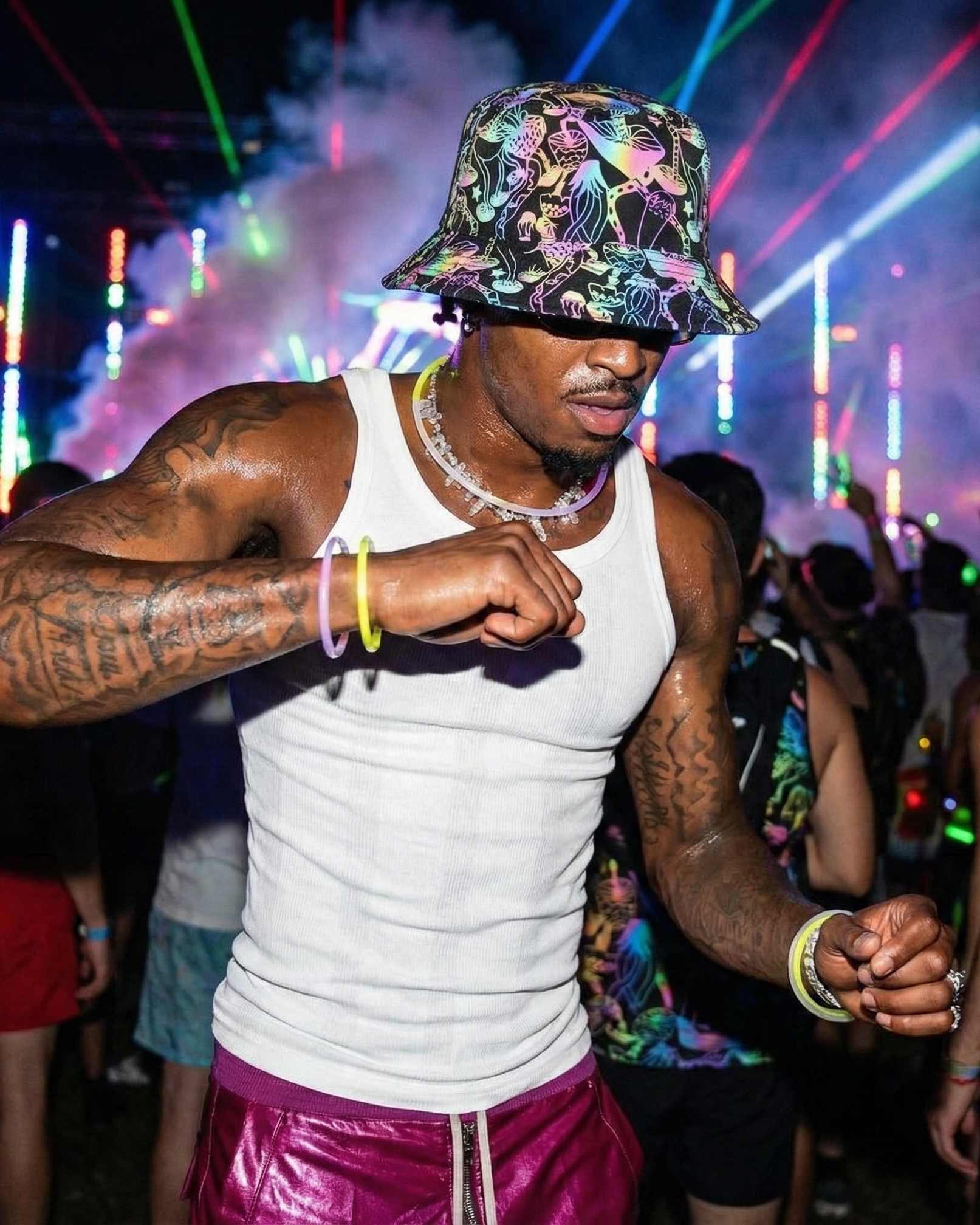 Men's Reflective Bucket Hat