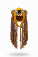 Majestic Lion King Crochet Headpiece